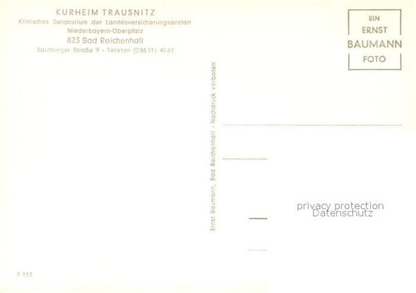 Bad Reichenhall Kurheim Trausnitz – Bild 2