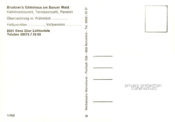 Banz Bad Staffelstein Bruckner Gästehaus am Banzer Wald – Bild 2