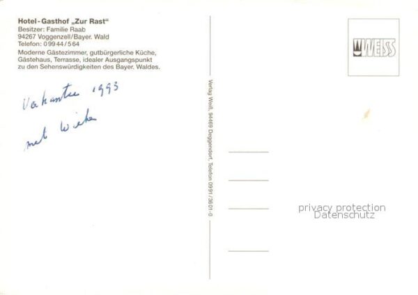 Voggenzell Hotel Gasthof Zur Rast – Bild 2