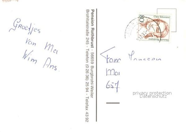 Weiler Burgbrohl Pension Rothbrust Eisenbahn – Bild 2