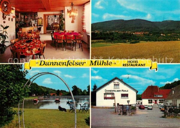 Dannenfels Dannenfelser Mühle Hotel Restaurant