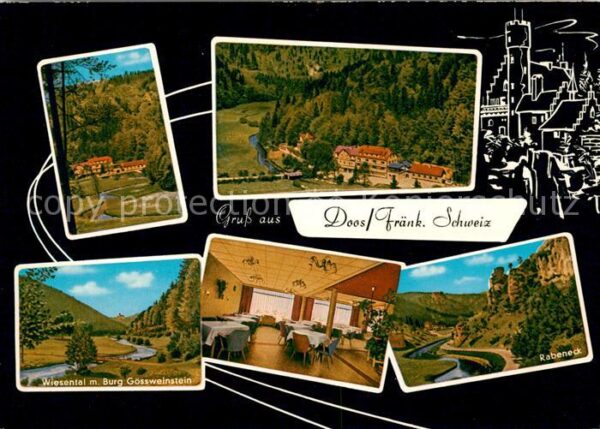 Doos Forchheim Wiesental Burg Gössweinstein Rabeneck