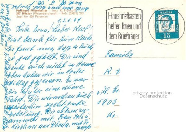 Hoexter Weser Parkhaus Felsenkeller – Bild 2