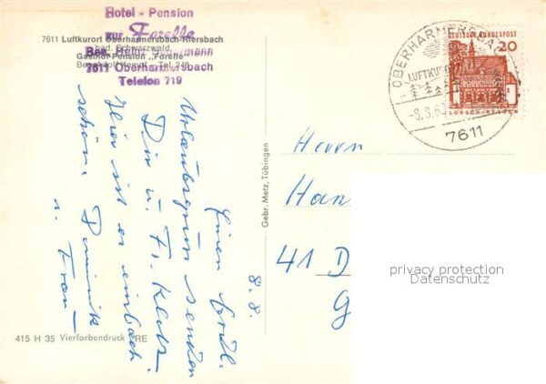 Oberharmersbach Gasthof Pension Forelle – Bild 2