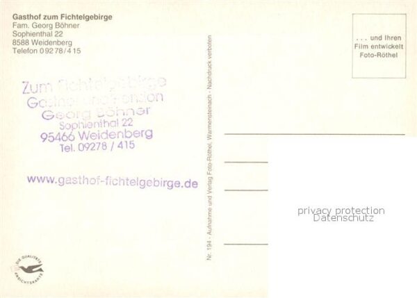 Weidenberg Gasthof zum Fichtelgebirge – Bild 2