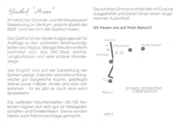 Nesselwang Gasthof Hasen – Bild 2