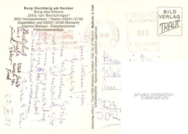 Neckarzimmern Burg Hornberg Götz von Berlichingen – Bild 2