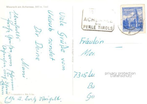 Maurach Achensee Fliegeraufnahme – Bild 2