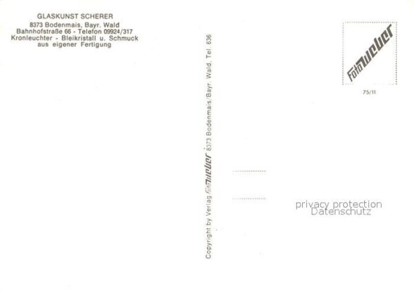 Bodenmais Glaskunst Scherer – Bild 2