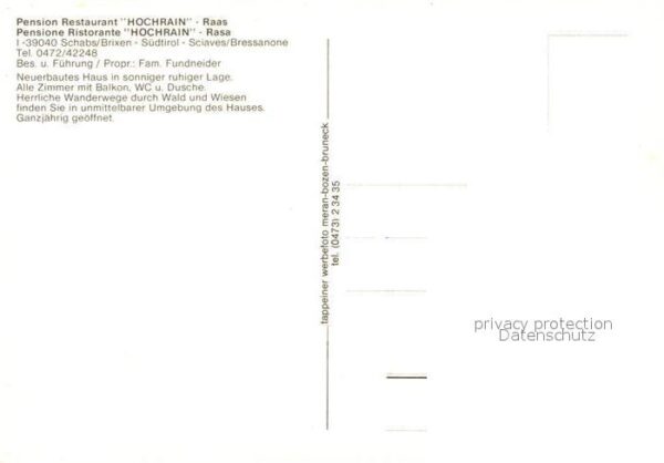 Schabs Pension Hochrain – Bild 2