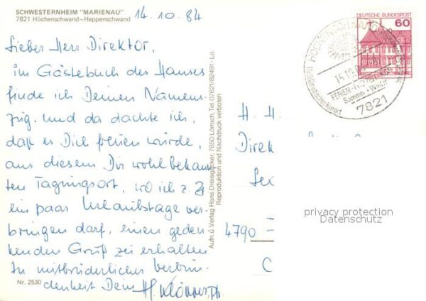 Heppenschwand Schwesternheim Marienau – Bild 2