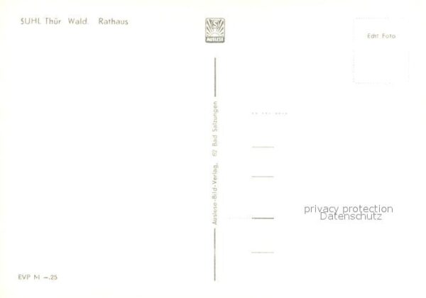 Suhl Thueringer Wald Rathaus – Bild 2