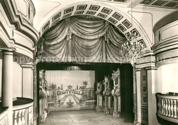 Gotha Thueringen Ekhofftheater Bühne