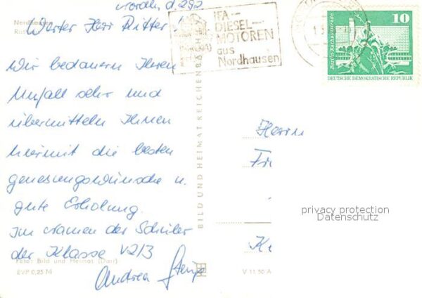 Nordhausen Thueringen Rathaus – Bild 2