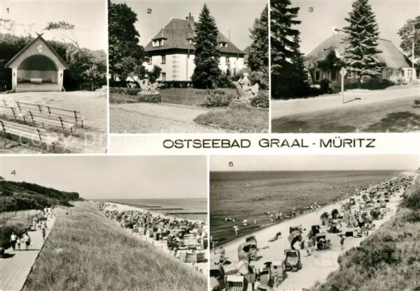 Graal-Mueritz Ostseebad Musikpavillon Kliniksanatorium Richard