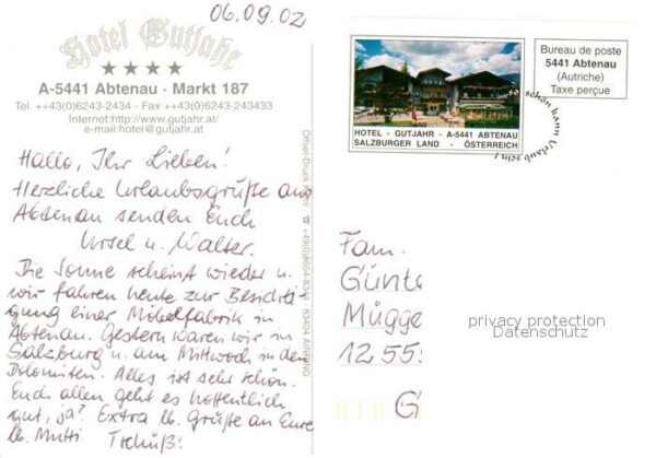 Abtenau Hotel Gutjahr – Bild 2
