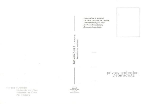 Madrid Spain Ministerio del Aire – Bild 2