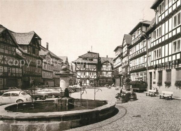 Bad Sooden-Allendorf Fachwerkhäuser am Markt