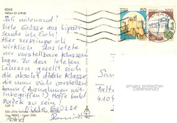 Eolie Fliegeraufnahme – Bild 2