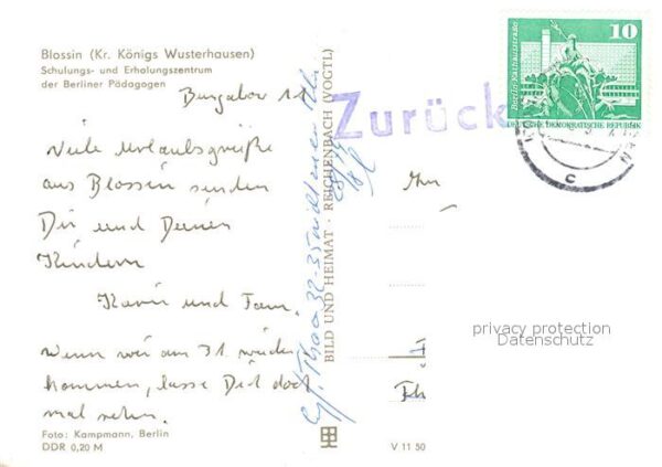 Blossin Erholungszentrum der Berliner Pädogogen – Bild 2