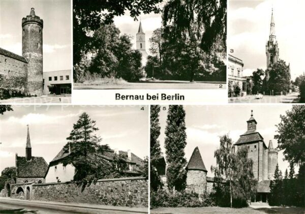Bernau Berlin Steintor Marienkirche St. Geogenhospita