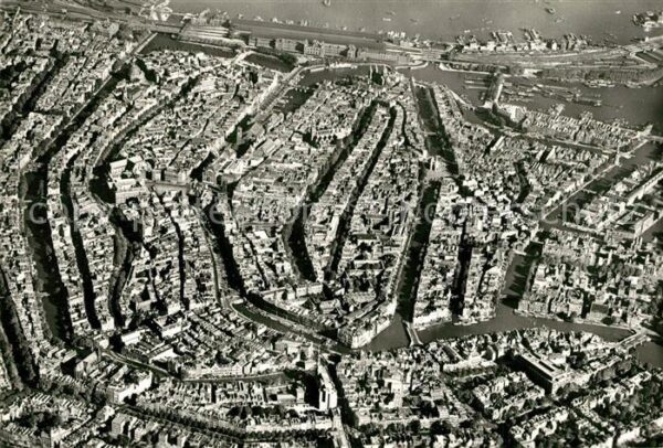 Amsterdam Niederlande Fliegeraufnahme