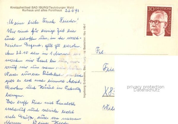 Bad Iburg Kurhaus altes Forsthaus – Bild 2