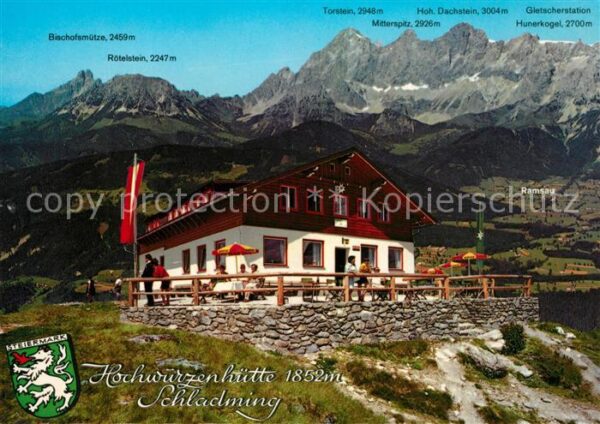 Schladming Obersteiermark Hochwurzenhütte Dachstein