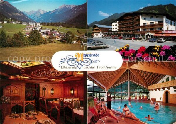 Elbigenalp Hotel Alpenrose Hallenbad