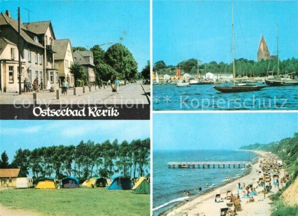 Rerik Ostseebad Strand Campingplatz Hafen