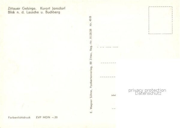 Jonsdorf Zittauer Gebirge Lausche Buchberg – Bild 2