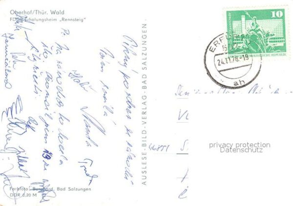 Oberhof Thueringen FDGB Erholungsheim Rennsteig – Bild 2