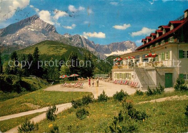 Garmisch-Partenkirchen Kreuzeckhaus Alpspitze Zugspitze