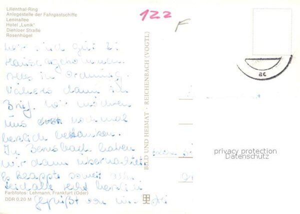 Eisenhuettenstadt Lilienthal Ring Anlegestele Fahrgastsch – Bild 2