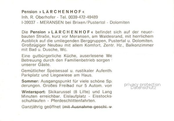 Meransen Lärchenhof – Bild 2