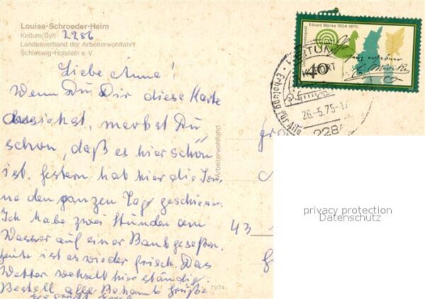 Keitum Sylt Louise Schroeder Heim – Bild 2
