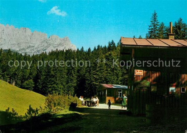 Ellmau Tirol Alpengasthütte Riedl
