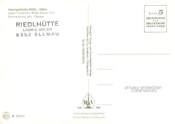Ellmau Tirol Alpengasthütte Riedl – Bild 2