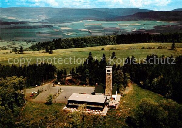 Kirchheim Hessen Fliegeraufnahme Berggasthof Eisenberg H
