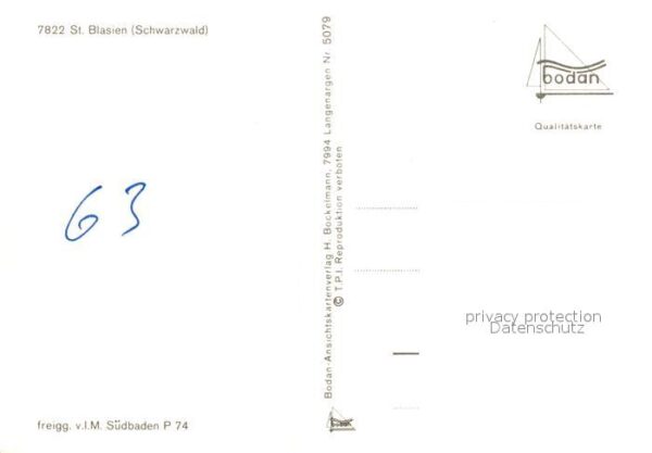 St Blasien Fliegeraufnahme – Bild 2