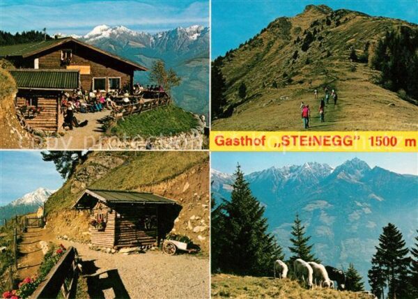 Dorf Tirol Gasthof Steinegg Mutspitze Meraner Höhe