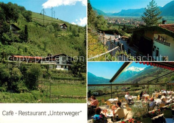 Meran Merano Cafe Restaurant Unterweger