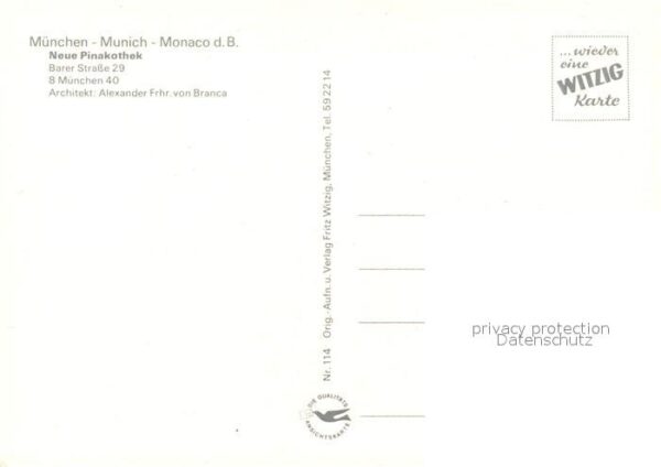 Muenchen Neue Pinakothek – Bild 2