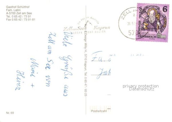 Zell See Gasthof Schütthof – Bild 2