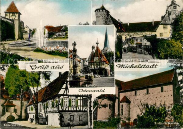 Michelstadt Rathaus Schloss Fürstenau Einharts-Basi