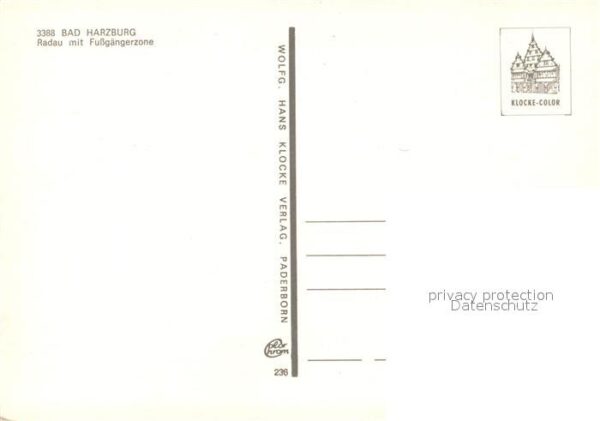 Bad Harzburg Radau Fussgängerzone – Bild 2