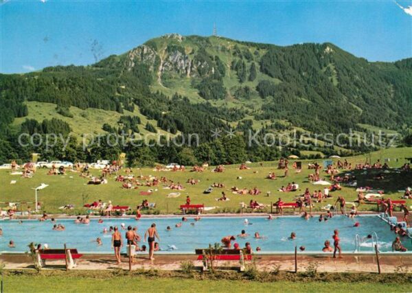Rettenberg Oberallgaeu Grünten Freibad