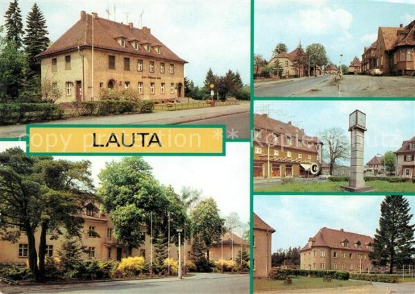 Lauta Hoyerswerda Ernst-Thälmann-Haus Rathaus