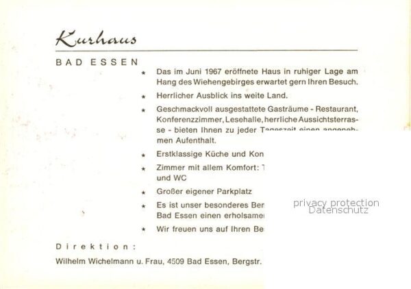 Bad Essen Kurhaus – Bild 2