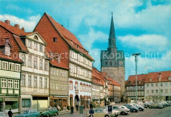Osterode Harz Kornmarkt St-Aegidien-Kirche